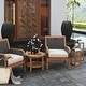 preview thumbnail 17 of 32, Cambridge Casual Sherwood Teak Patio Side Table