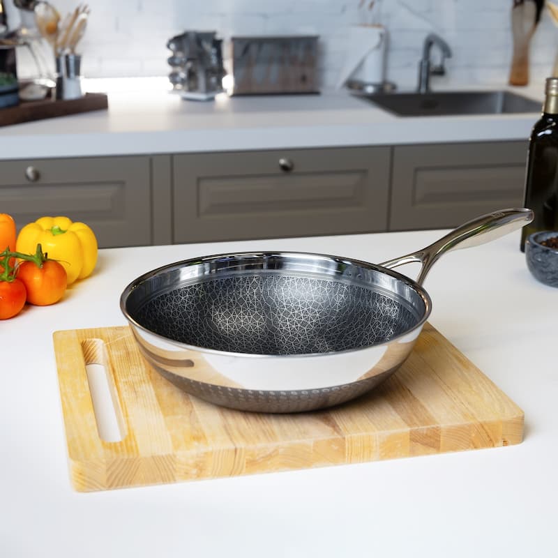 DiamondClad by Livwell 12" Hybrid Nonstick Wok