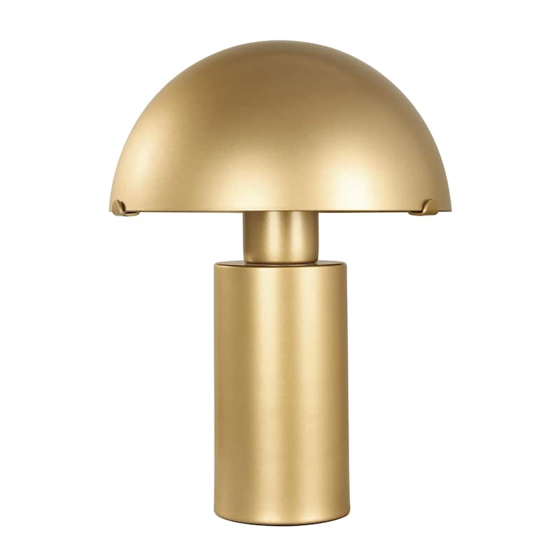 Mushroom Metal LED Round Gold Table Lamp