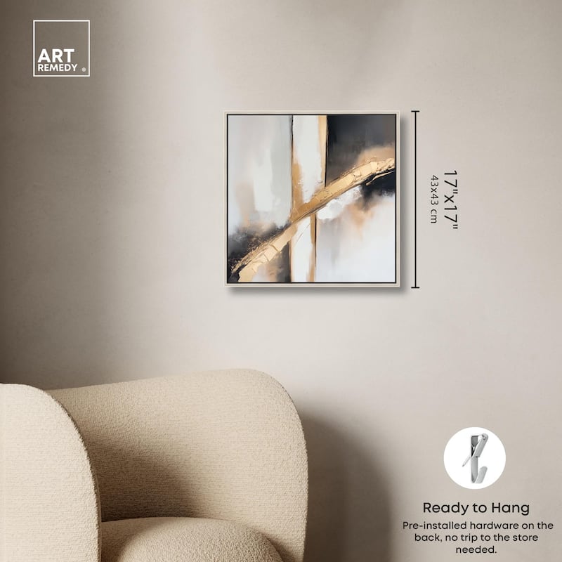 Gilded Rupture II Canvas by Art Remedy