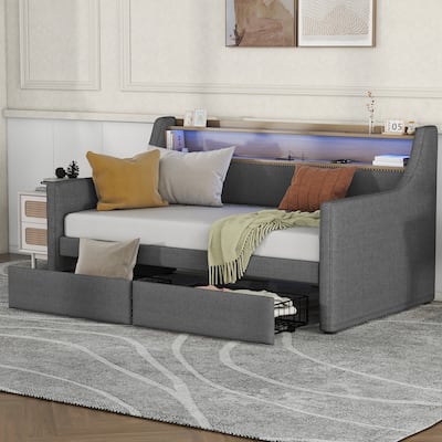 WW Twin Size Daybed with Storage Drawers