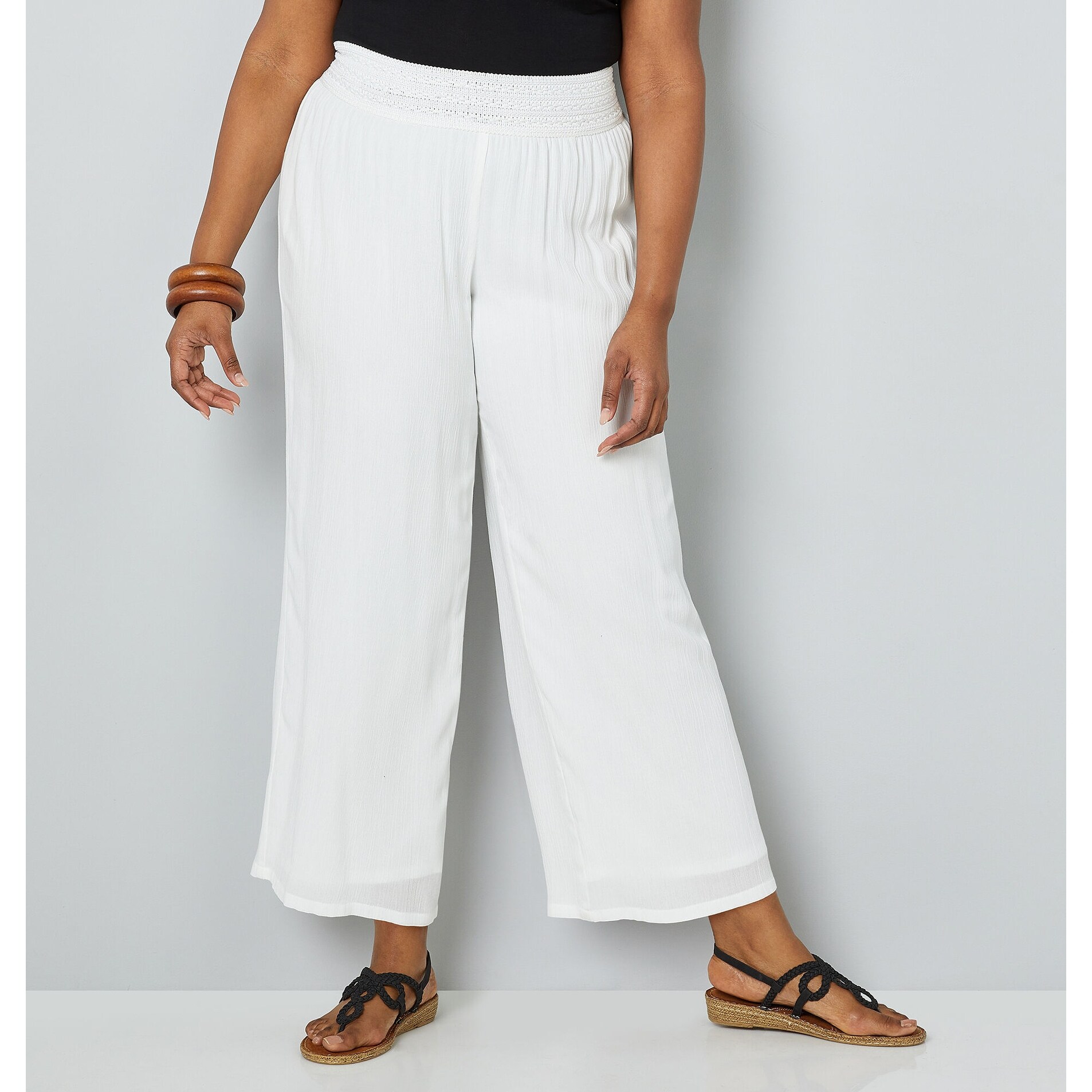 gauze pants plus size