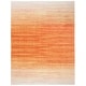 preview thumbnail 33 of 171, SAFAVIEH Adirondack Wilmy Ombre Distressed Rug 10' x 14' - Orange/Red