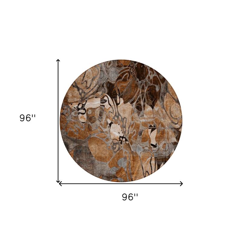 Alrira Artistic Abstract Weather Resistant Versatile Elegance Outdoor Rug