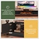 preview thumbnail 34 of 97, 70"/80" Modern Fireplace TV Stand with 36" Electric Fireplace