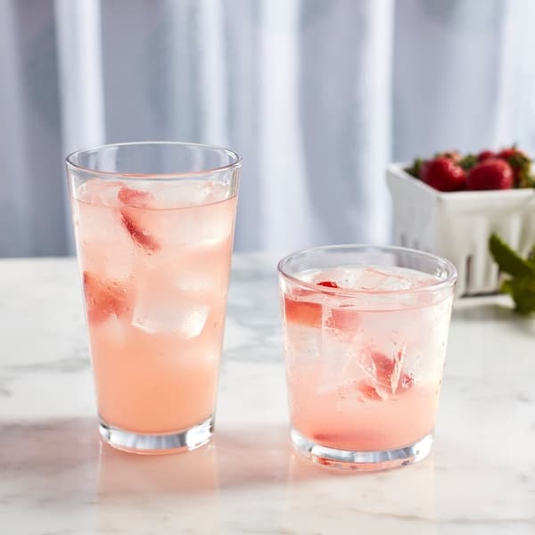 16-Piece Tumbler and Rocks Glass Set