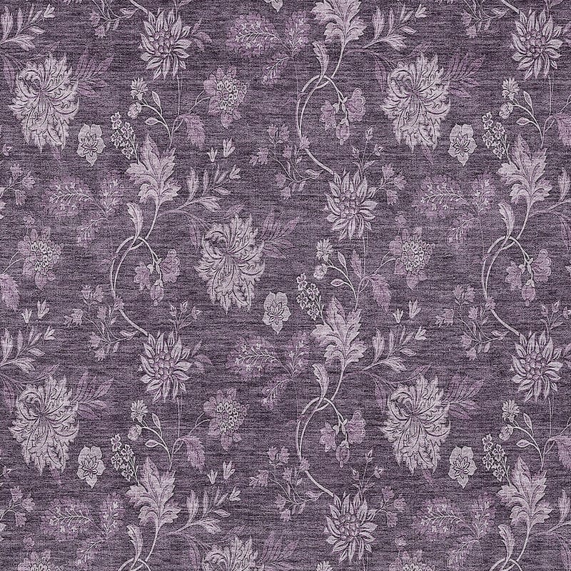 HomeRoots Floral Transitional Rectangle Outdoor Rug