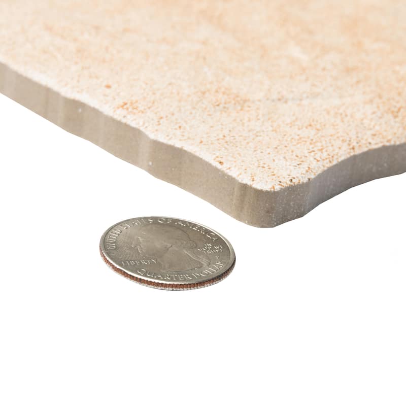 Merola Tile Country Beige 5-7/8" x 5-7/8" Porcelain Floor and Wall Tile