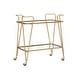 preview thumbnail 29 of 58, Rosa Mid-Century 2-Teir Rolling Metal Bar Cart