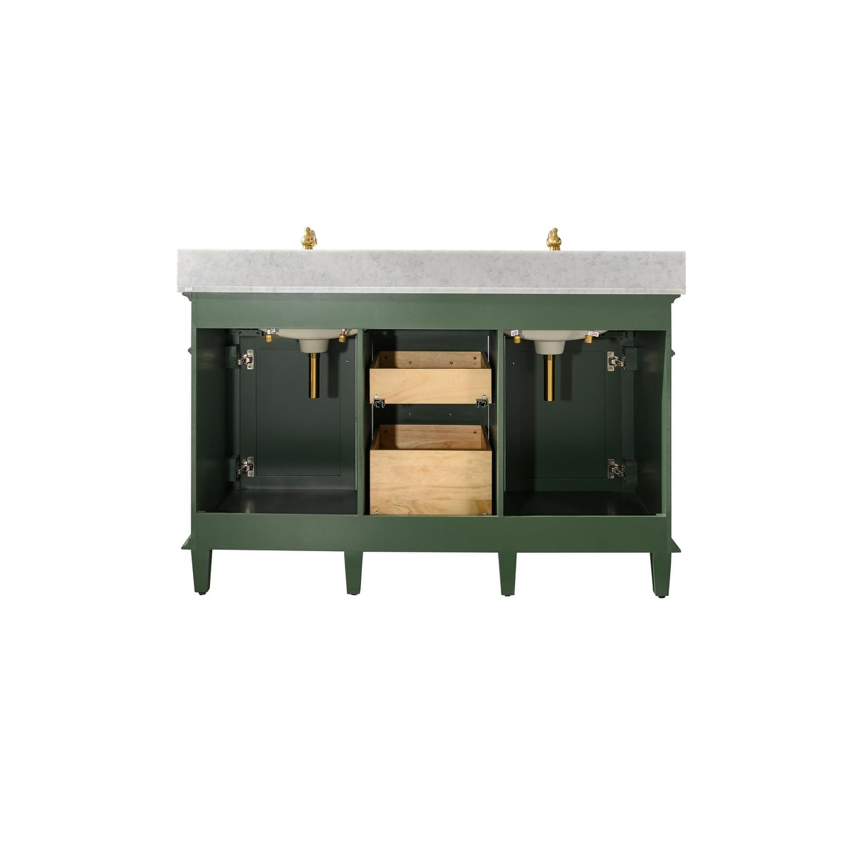 Legion Furniture 54 Inch Vogue Green Double Sink Vanity Overstock 31591368