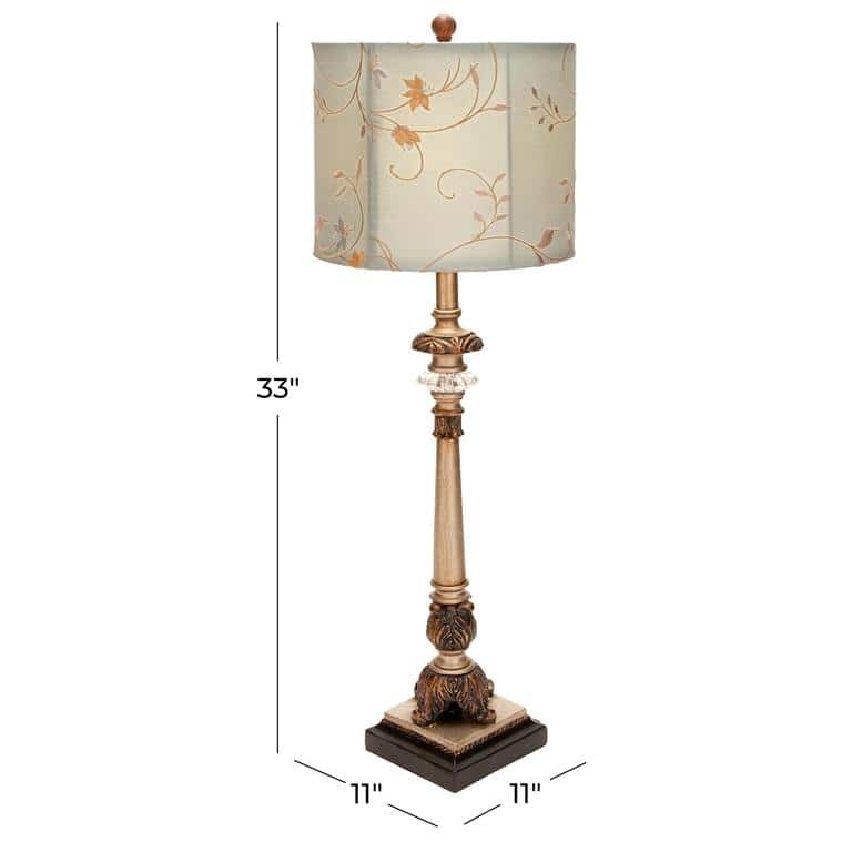 Contemporary Parisian Buffet Table Lamp (Set of 2)