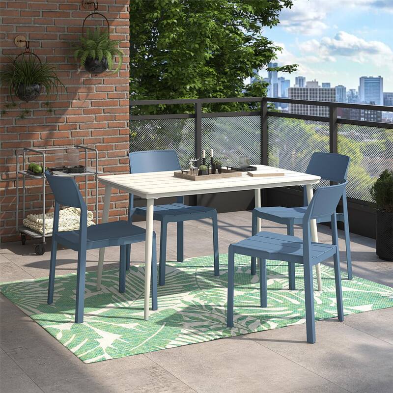 The Novogratz Poolside Collection Chandler Indoor/Outdoor Chairs Set