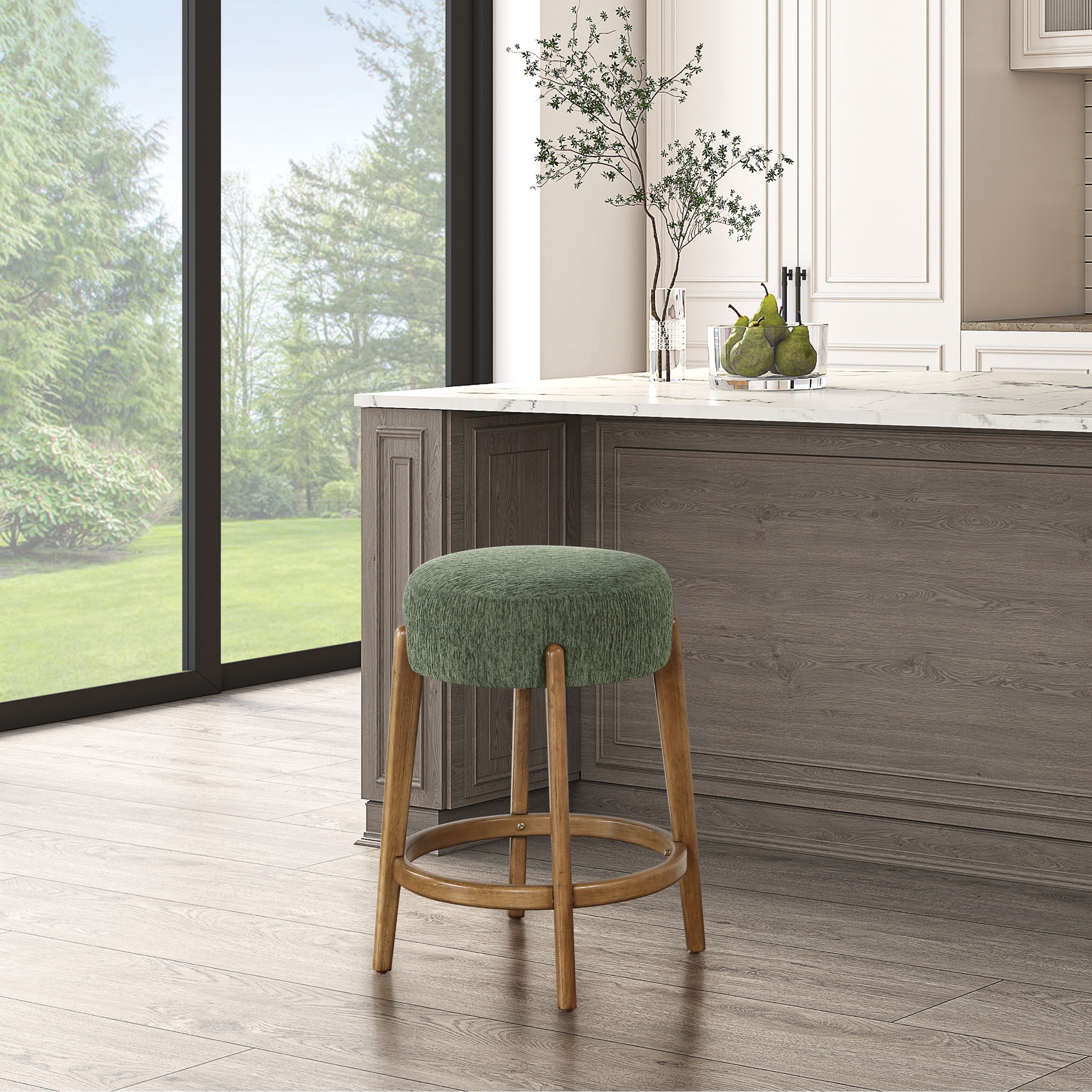 OSP Wesley 26" Counter Stool with Padded Seat