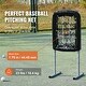 preview thumbnail 9 of 12, 9 Hole Baseball Net, Softball Baseball Training Equipment for Hitting Pitching Practice, Height Adjustable Trainer Aid