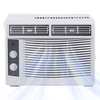 5000 BTU Air Conditioner Window AC Unit with Mechanical Control - Bed ...