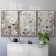 preview thumbnail 5 of 18, Misty Meadow Field - Multi Piece Framed Canvas