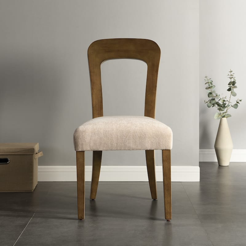 Wood Dining Chair Side Chair Set of 2