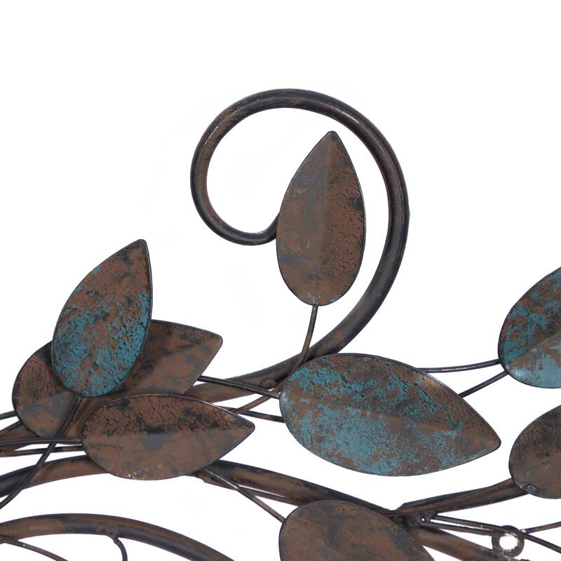 Blue Iron Traditional Wall Decor Floral and botanical