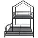 preview thumbnail 7 of 23, Metal House Bunk Bed