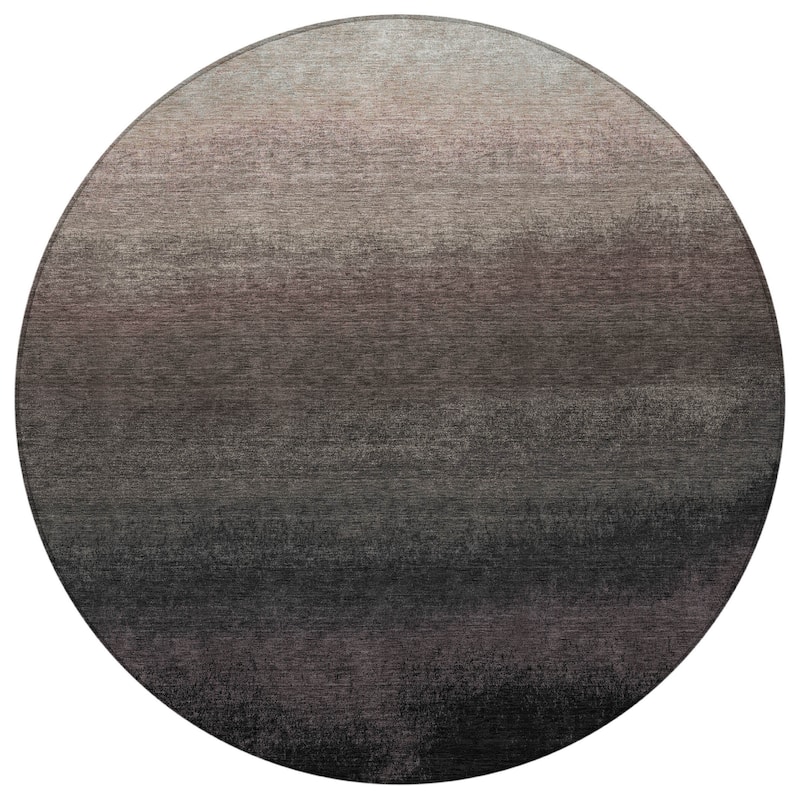 HomeRoots Ombre Transitional Rectangle Outdoor Rug