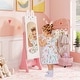 preview thumbnail 4 of 18, Costway Kids Vanity Set Princess Makeup Dressing Table and Chair Set - See Details