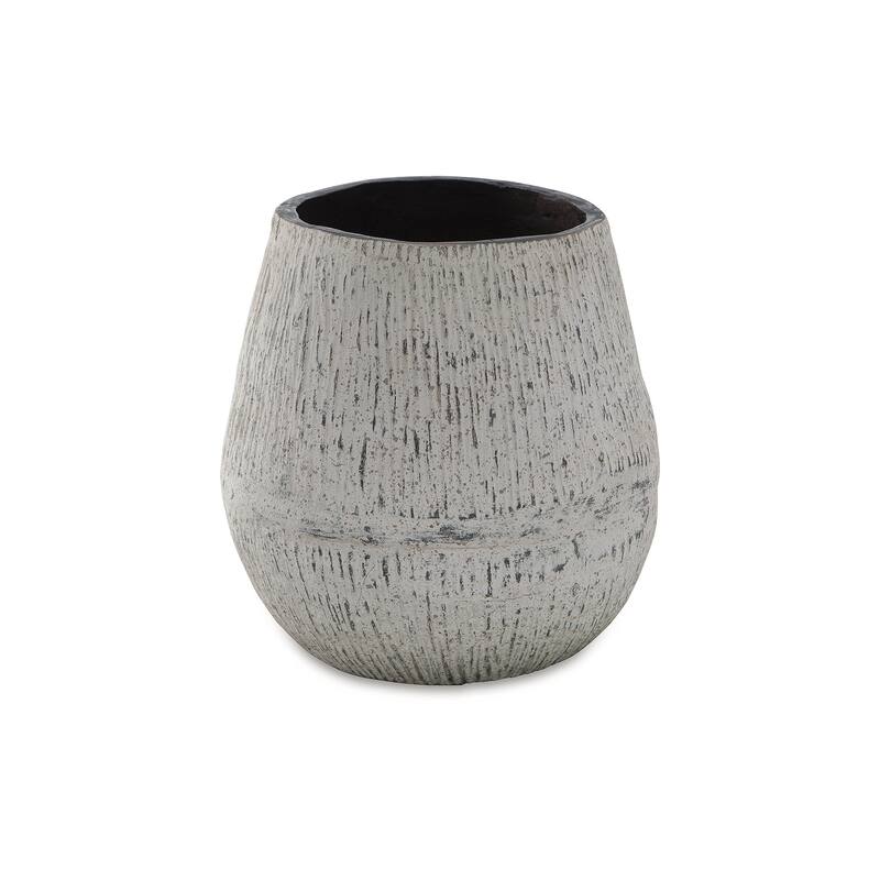 Signature Design by Ashley Claymount Distressed Brown Vase