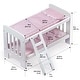 preview thumbnail 9 of 13, Badger Basket Doll Bunk Bed with Bedding and Ladder