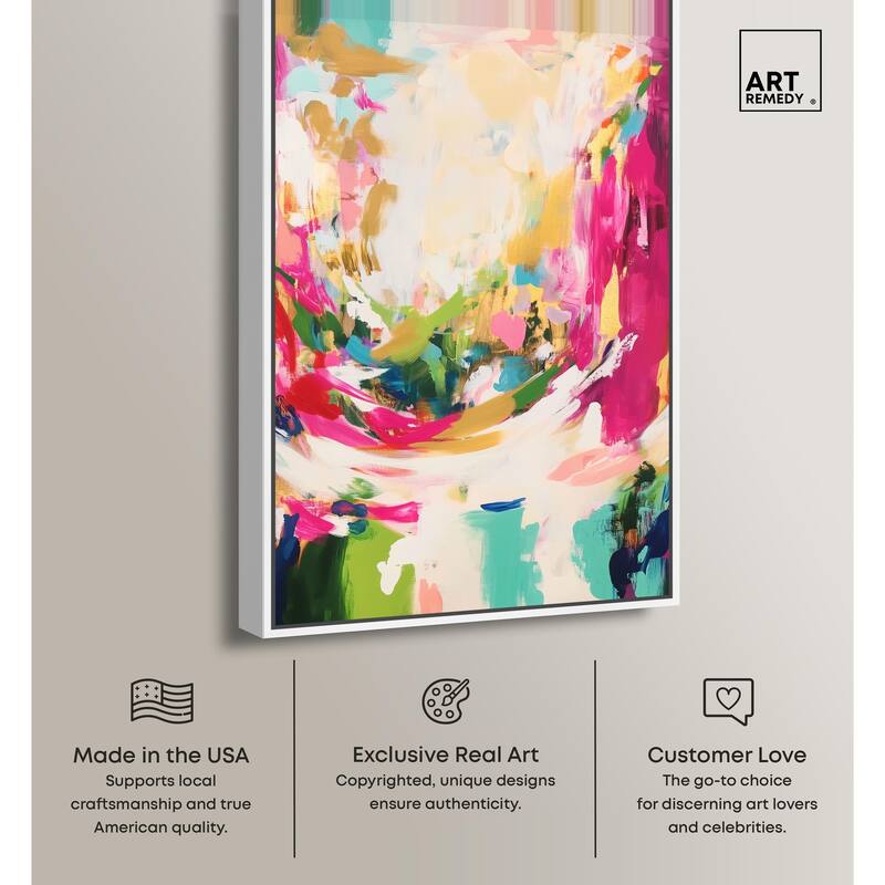 Deep Bloom I Canvas by Art Remedy