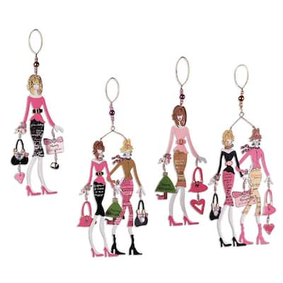 Christmas Memories Ornament Girlfriends, Set of 4