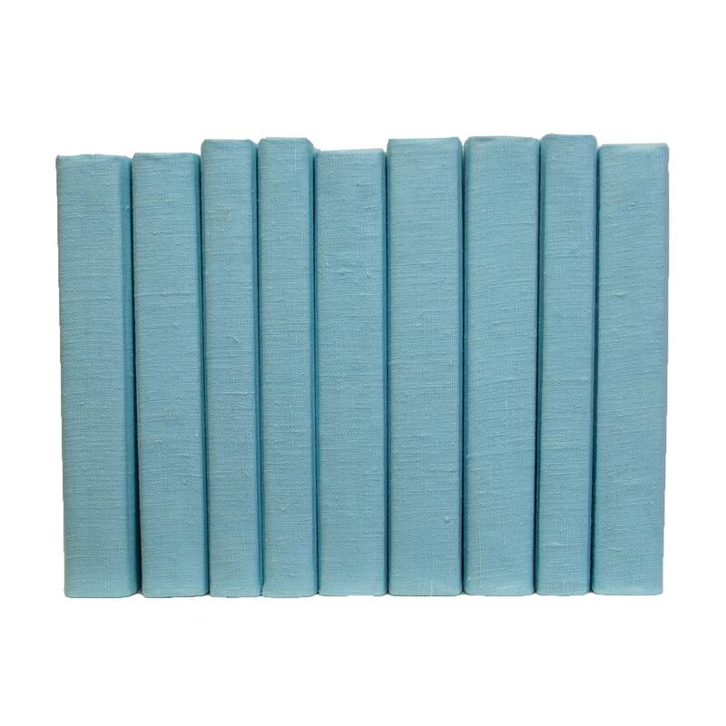 Books Blue Books Decorative Accessories: Pale Sky Linen ColorPak