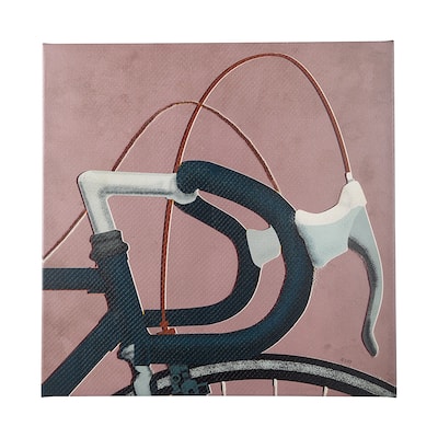 Bike Handle II (44 x 44) Canvas Art Print