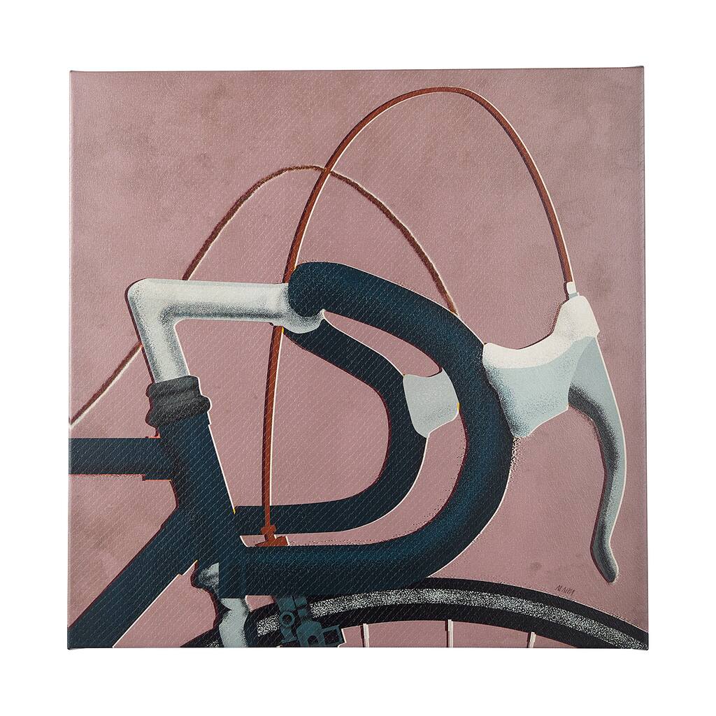Bike Handle II (44 x 44) Canvas Art Print