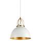 Option Studio White / Aged Brass