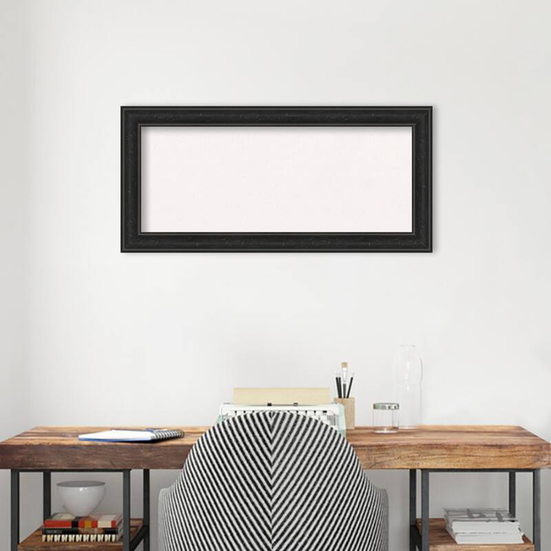 Shipwreck Narrow Framed White Corkboard Bulletin Board