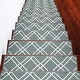 preview thumbnail 33 of 43, SUSSEXHOME Vintage Collection Stair Treads Polypropylene 9"x28" 10-PACK - Teal