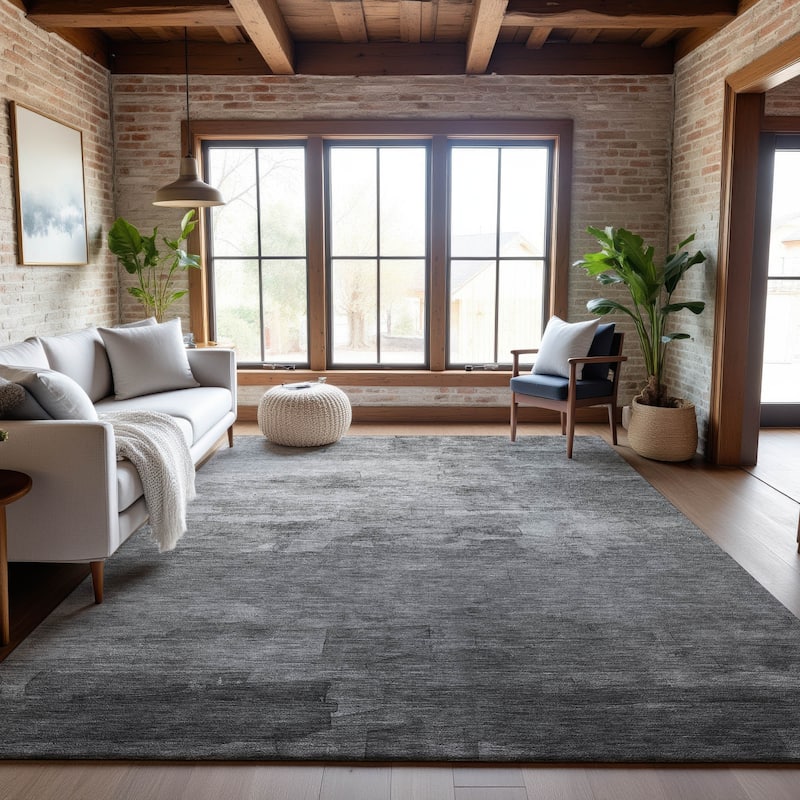 Premium Washable Super Soft Ombre Brushstrokes Mayfield Rug