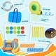 preview thumbnail 4 of 13, Outsunny 5-in-1 Kids Inflatable Bounce House Jumping Castle with Water Pool, Slide, Climbing Walls, & 2 Water Guns