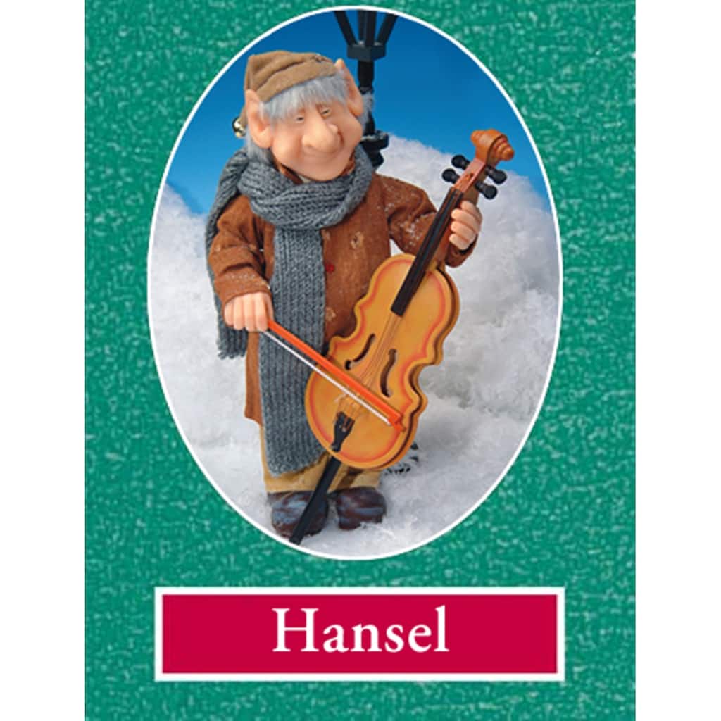 13" Brown Gray Black Zims The Elves Themselves Hansel Elf Figure
