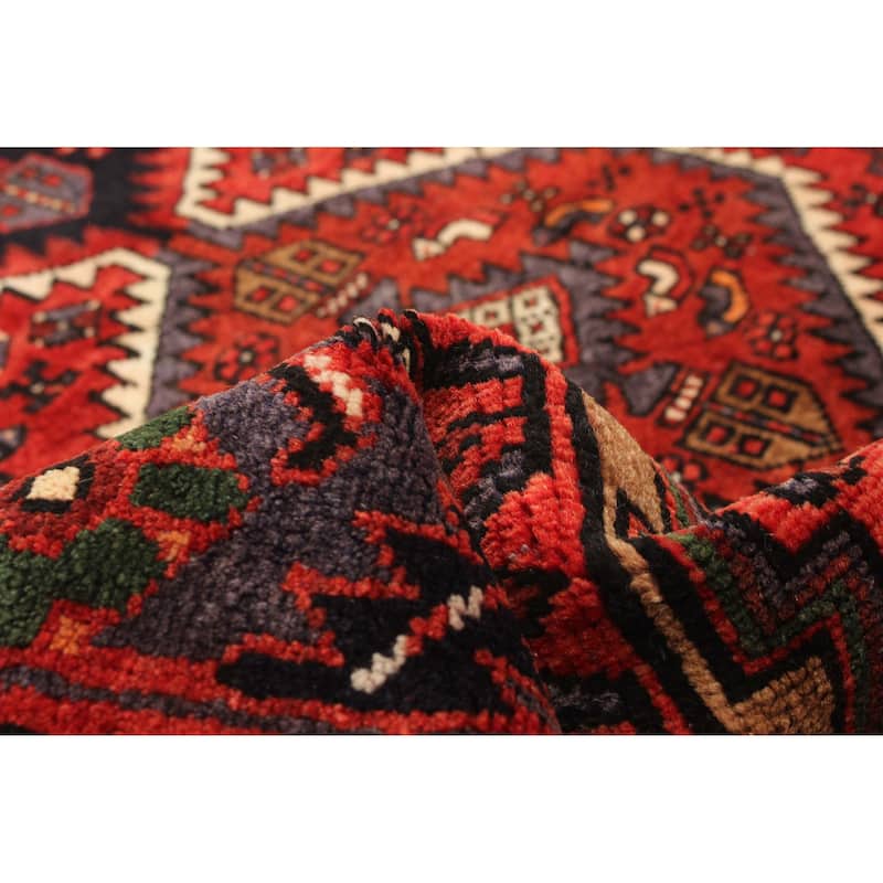 ECARPETGALLERY Hand-knotted Anadol Red Wool Rug - 3'7 x 6'9