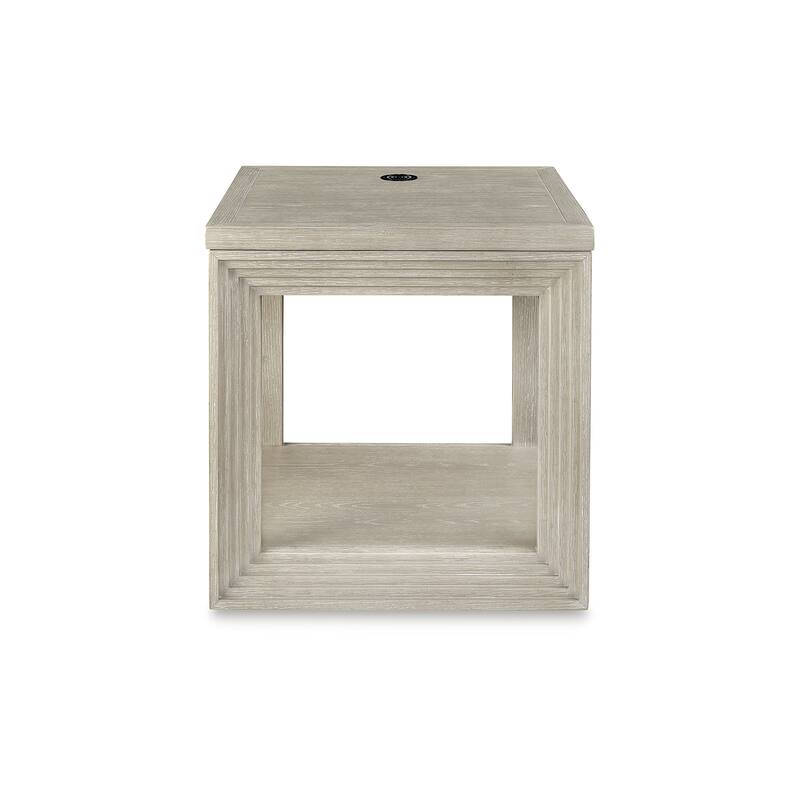 Signature Design by Ashley Marxhart Brown End Table - 24" W x 24" D x 24" H