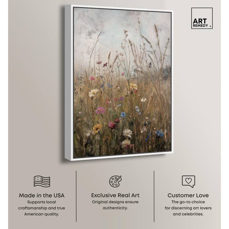 Field of Forgotten Dreams I Canvas by Art Remedy