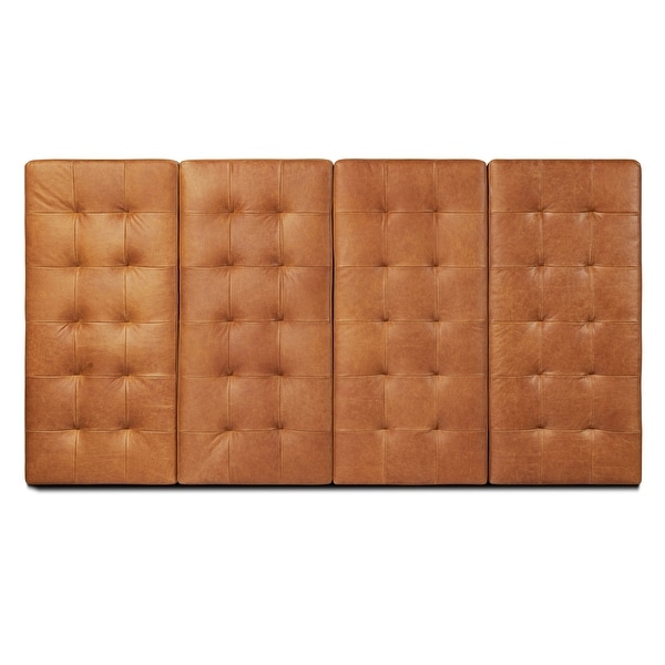 Poly and Bark Napa Leather Headboard