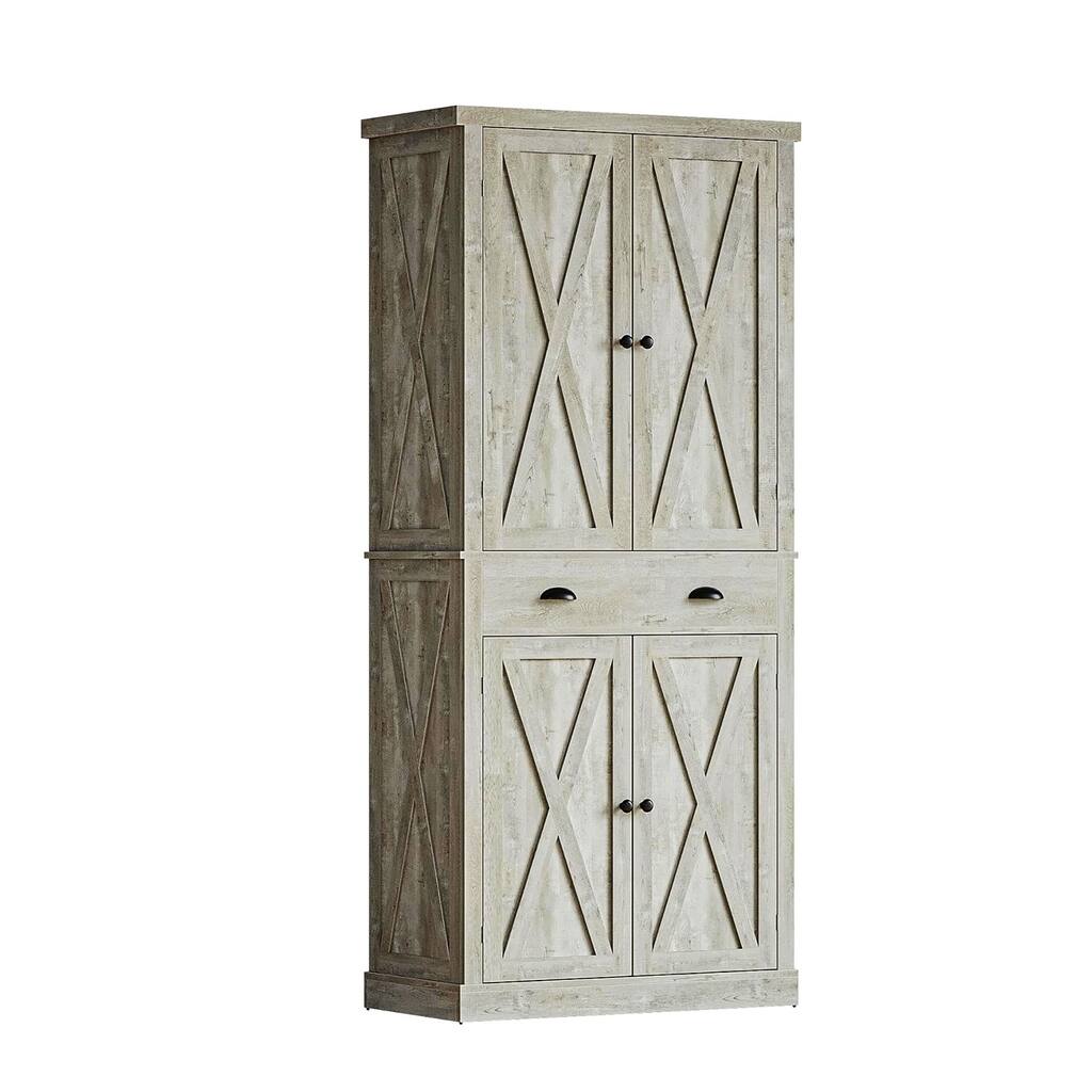 Wardrobe Closet Solid Wood Wardrobe Armoire Closet Storage Cabinet