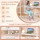 preview thumbnail 6 of 7, Space-Saving Twin Loft Bed with Desk and Storage Shelves for Dorm or Apartment