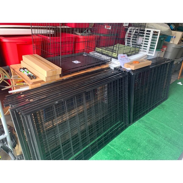 aleko dog kennel 5x5x4