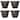Sunnydaze Laurel Outdoor Flower Pot Planter - Rust Finish - 13-Inch - 4-Pack - Set of 4