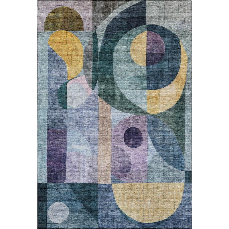 Premium Washable Super Soft Mid Century Modern Mayfield Rug