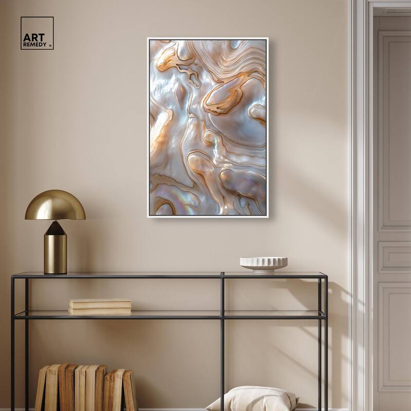 Fluid Preciousness I Canvas by Art Remedy