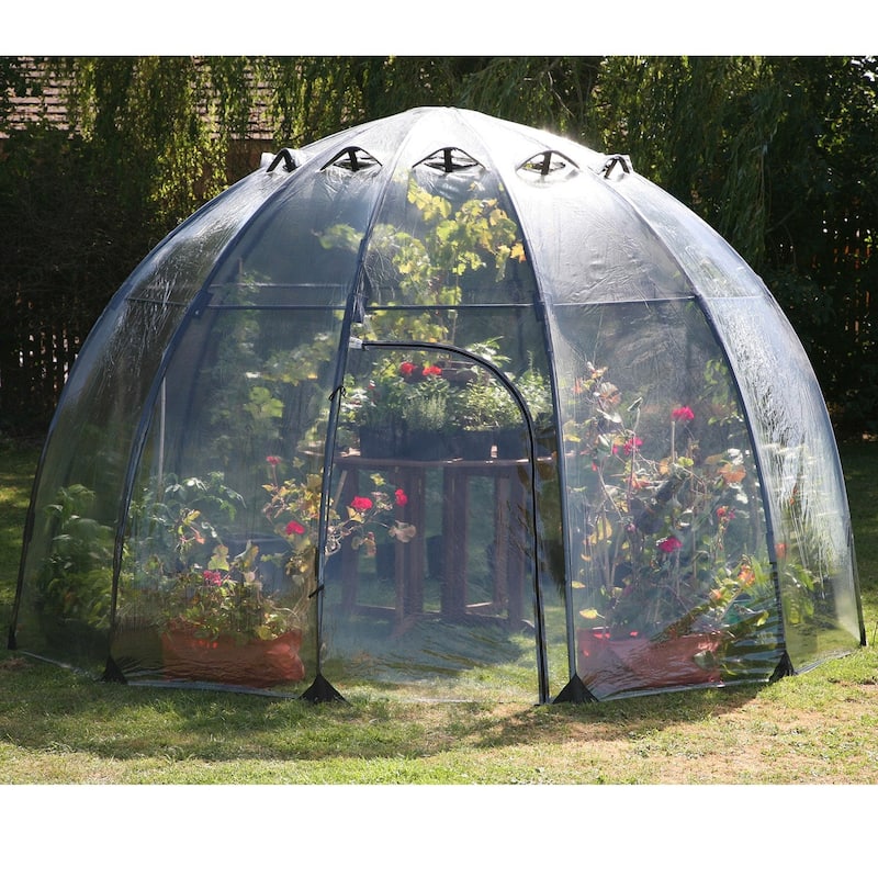 Haxnicks Garden Sunbubble - Walk-In Greenhouses - Large or Standard Size - Clear