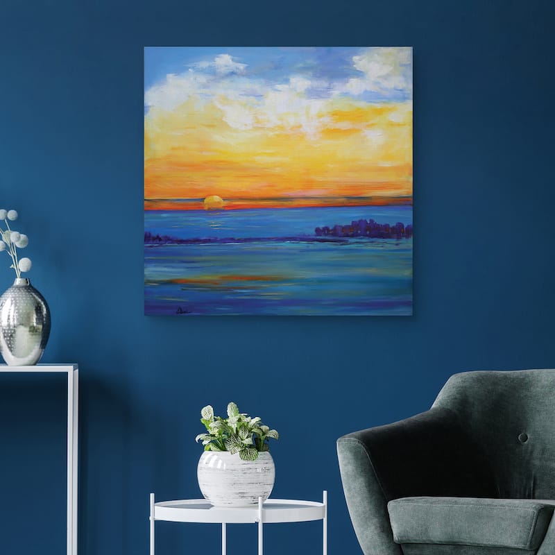 Independence Day Sunset by Alexi Fine Canvas Art Print